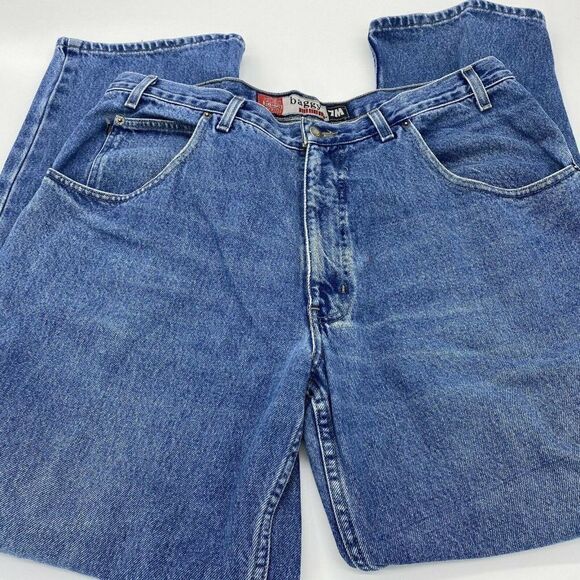 Vintage Bugle Boy Baggy Jeans 38x32 7M Millenium - Picture 1 of 6